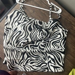 Zebra top